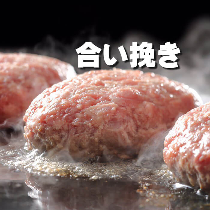 【国産肉】淡路牛＋えびすもち豚合挽ハンバーグ(150ｇ×5個)